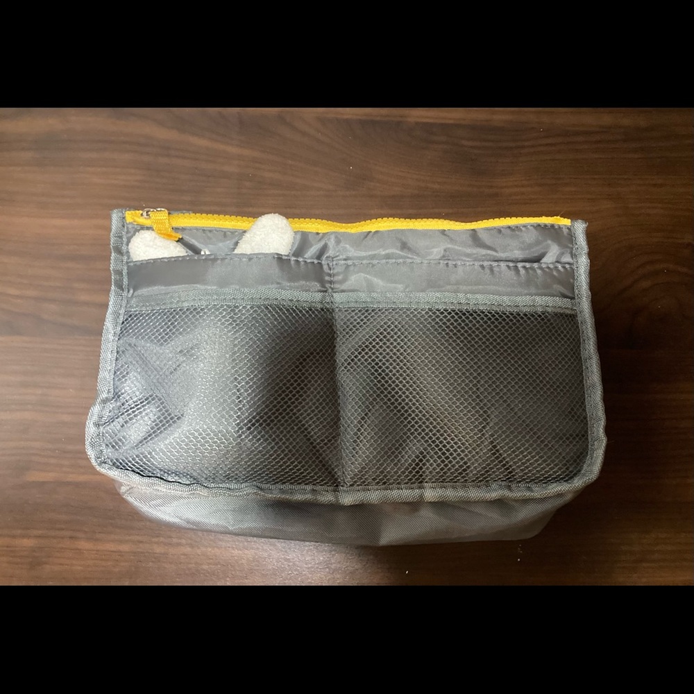 Tote bag organizer nylon bag